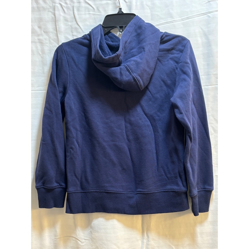 Hurley Kids Hoodie Blue Graphic Logo Pullover Fleece Sweatshirt Size 10 12 - Picture 2 of 4
